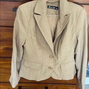 Work Suit Jacket, Khaki.
